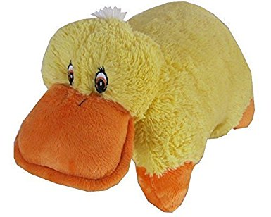 Duck ZoopurrPets 2-in-1 Stuffed Animal and Pillow Large 19"