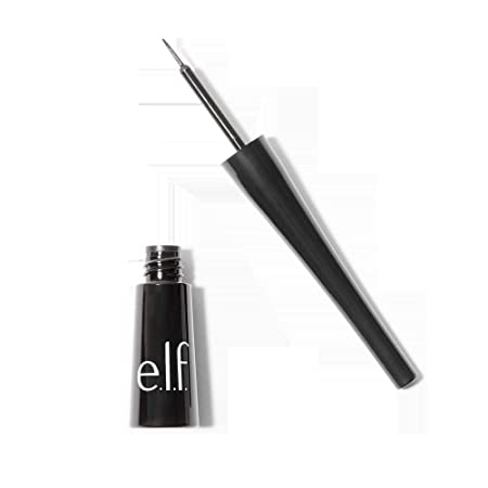 e.l.f. Expert Liquid Liner, Jet Black, 0.15 Fluid Ounce