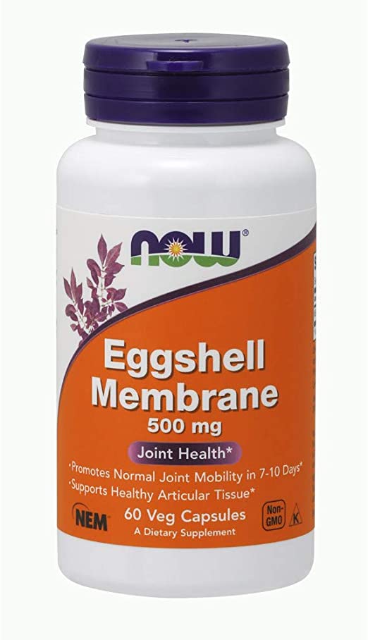 Now Foods Eggshell Membrane Capsules, 500 mg, 60-Count