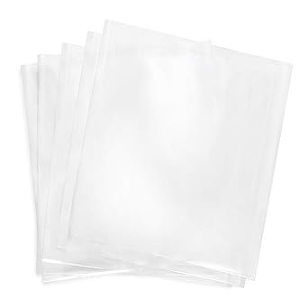 Shrink Wrap Bags,200 Pcs 4x5 Inches Clear PVC Heat Shrink Wrap for Packagaing Soap,Bath Bombs,Candles,Small Gifts, Jars and Homemade DIY Projects