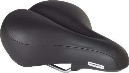 Diamondback Men's Pillow Top Bicycle Saddle, Black