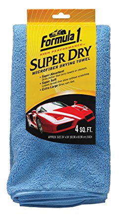 Formula 1 Super Dry Microfiber Drying Towel