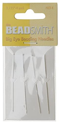 Big Eye Needles Beading (Set Of 4) - Easiest Needle To Thread