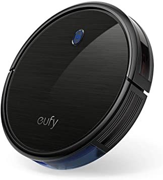 eufy Anker, BoostIQ RoboVac 11S (Slim), Super-Thin 1300Pa Strong Suction, Quiet, Self-Charging Robotic Vacuum Cleaner, Cleans Hard Floors to Medium-Pile Carpets, Black