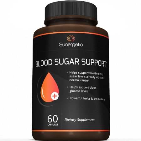 Best Blood Sugar Support Supplement - Helps Support Healthy Blood Sugar and Glucose Levels- Includes Bitter Melon Extract Chromium White Mulberry Cinnamon and Alpha Lipoic Acid 60 Capsules