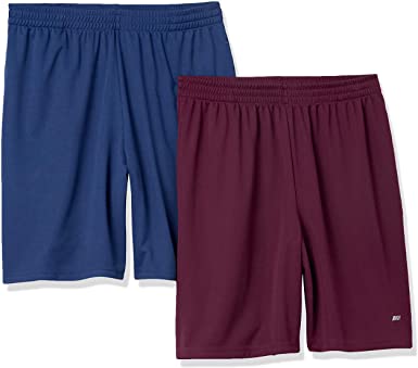 Amazon Essentials mens (2)-pack Performance Mesh Short Short