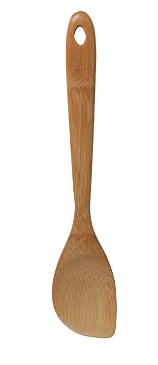Joyce Chen 33-2019, Left-Handed Burnished Bamboo Spatula, 13-Inch