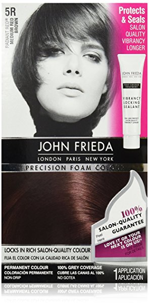John Frieda Precision Foam Colour, Medium Red Brown 5R