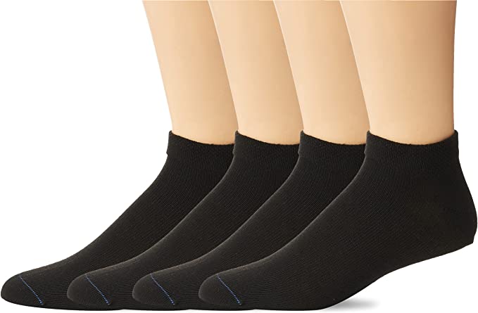 Dr. Scholl's Women's Diabetes and Circulatory Low Cut Socks 4 Pair