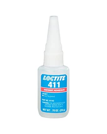 Loctite 41145 Clear Prism Instant Adhesive, Toughened, 20 g Bottle