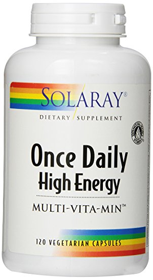 Once Daily High Energy Solaray 120 Caps