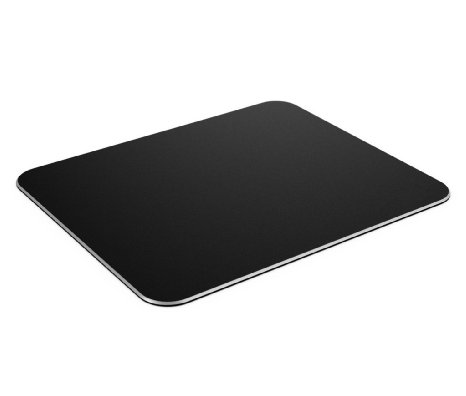 Jelly Comb Gaming Aluminium Mouse Pad W Non-slip Rubber Base and Micro Sand Blasting Aluminium Surface for Fast and Accurate Control Black