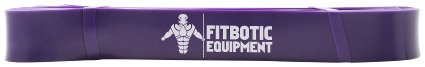 Fitbotic Resistance Strength Pull Up Band 40quot x 1 18quot 25-80 lbs- Exercise Loop bands for Crossfit Calisthenics Pull Ups powerlifting Weight Training gymnastics
