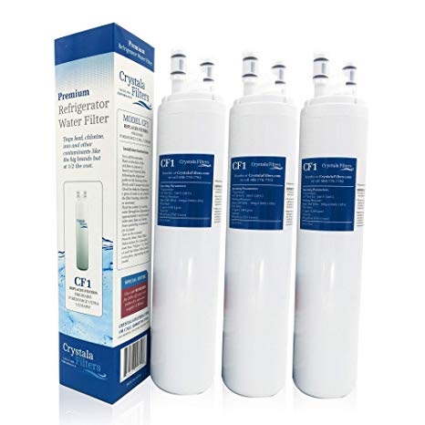 Crystala CF1 ULTRAWF Compatible with Kenmore 46-9999 Refrigerator Water Filter wf3cb, Pack of 3