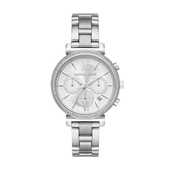 Michael Kors Watches Womens Sofie Stainless-Steel Watch