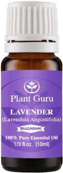 Bulgarian Lavender Essential Oil 10 ml. 100% Pure, Undiluted, Therapeutic Grade.