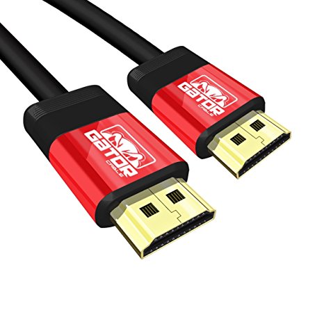 Gator Cable HDMI 1.4 HD Red - 3 feet