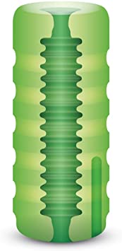 Zolo Original Stroker Squeezable Vibrating Masturbator Stroker, Green