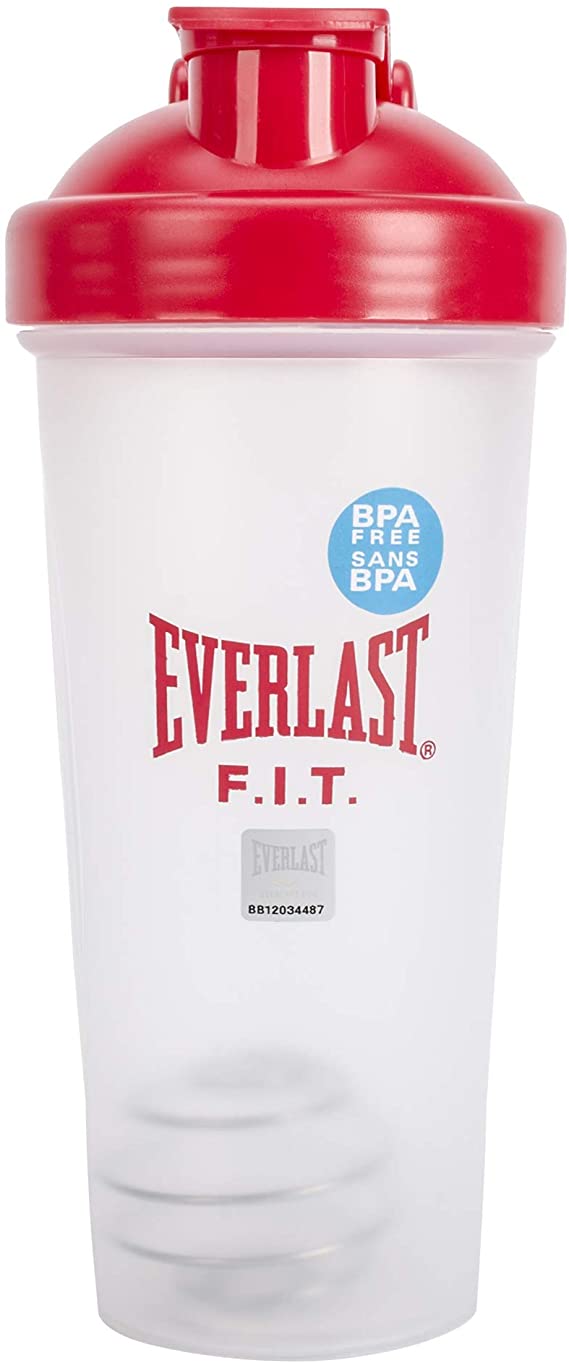 Everlast Shaker Bottle 600ml - Red