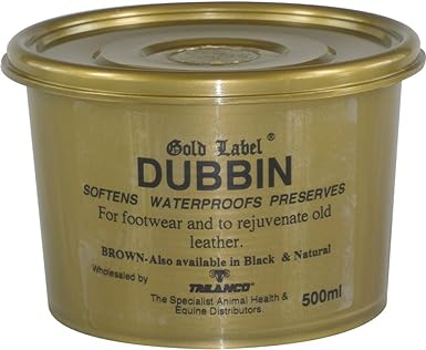 Gold Label Dubbin Brown (500g) (May Vary)
