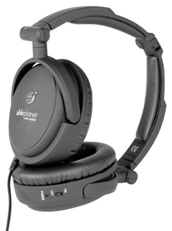 ABLE PLANET NC200B True Fidelity Foldable Active Noise Canceling Headphones Black Discontinued by Manufacturer