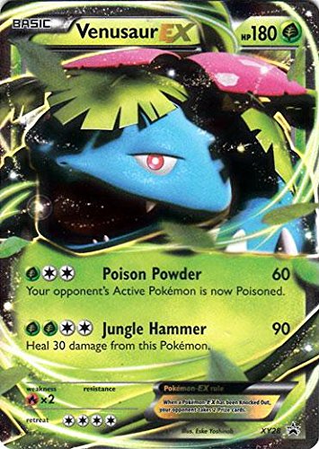 2014 Fall Pokemon - Venusaur Ex HP 180 XY28 Promo