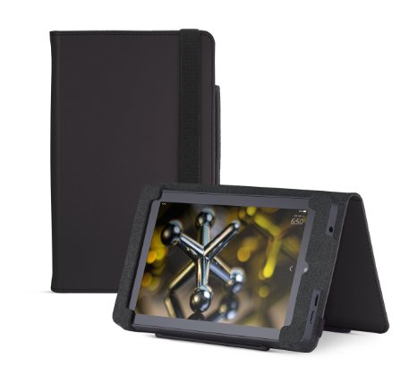 Fire HD 6 Case (2014 model), Black,  Nupro, Standing Case, Protective Cover (4th Generation: 6")