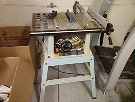 DELTA TS200LS Shopmaster 10-Inch Portable Bench Saw with Legs