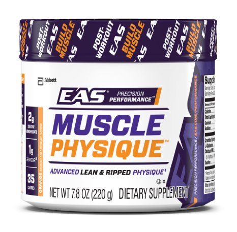 EAS Muscle Physique Dietary Supplement, Orange, 7.8 Ounce