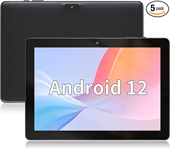 SGIN Tablet 10.1 Inch Android 12 Tablet, 2GB RAM 32GB ROM Tablets with Quad-Core A133 1.6Ghz Processor, 2MP   5MP Camera, Bluetooth, GPS, 5000mAh, 32GB Expand Support