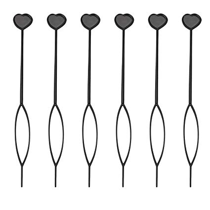 Teemico Quick Beader for Loading Beads/ Automatic Hair Beader and Styling Kit/Plastic Magic Topsy Tail Hair Braid Ponytail Styling Maker (6 PACK)