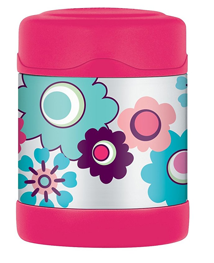 Thermos FUNtainer Food Flask, Floral, 290 ml