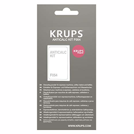 KRUPS F054 Descaling Powder for Kettles Coffee and Espresso Makers Fully Auto Machines EA8442 And EA8250