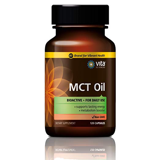 MCT Oil Non-GMO Paleo Friendly Quick, Convenient & Bioavailable 3,000 mg Liquid Capsules Ketogenic Metabolism Booster