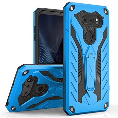 LG V30 Case - Zizo [Static Series] Shockproof [Military Grade Drop Tested] w/ Kickstand [LG V30 Heavy Duty Case] Impact Resistant