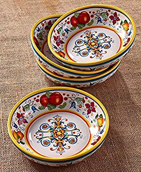 Set of 4 Pasta Bowl Set