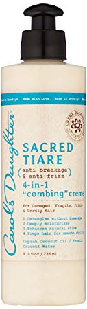 Carol's Daughter Sacred Tiare 4-in-1 Combing Crème, 8 fl oz (Packaging May Vary)