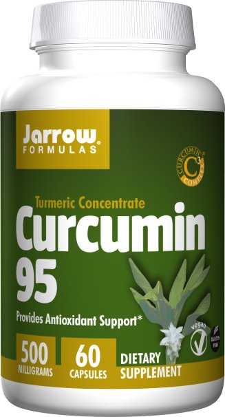 Jarrow Formulas Curcumin 95, Provides Antioxidant Support, 500 mg, 60 Veggie Caps