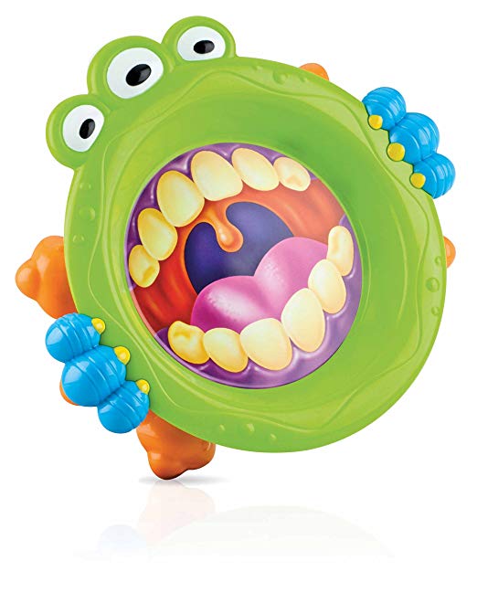 Nuby iMonster Non-Skid Toddler Plate