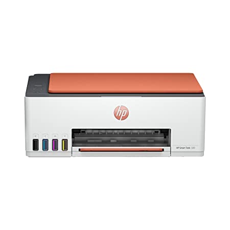 HP Smart Tank 589 All-in-one WiFi Colour Printer (Upto 6000 Black and 6000 Colour Pages Included in The Box). - Print, Scan & Copy for Office/Home