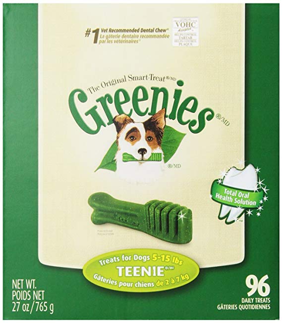 Greenies Dog Dental Chew Treats Teenie