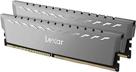 Lexar Thor 16GB(2x8GB) DDR4 DRAM 3200MHz CL16 1.35V XMP UDIMM Desktop Memory Kit, 288-Pin High-Speed DDR4 Performance Computer Memory with Aluminum Heat Spreader