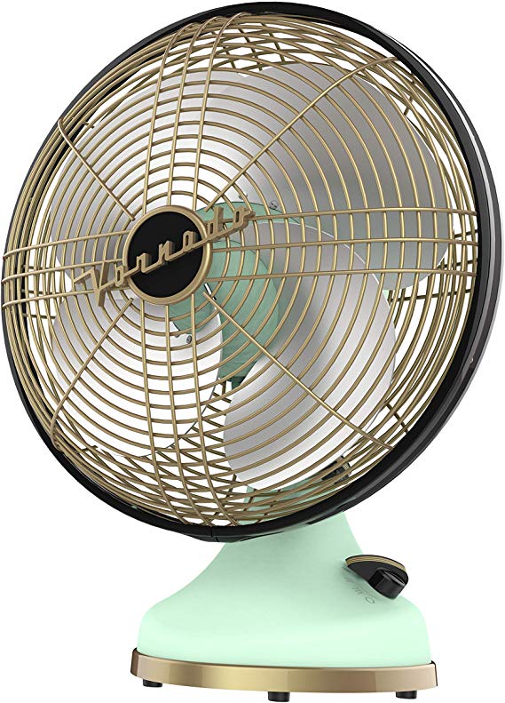 Vornado Silver Swan Alchemy Vintage Fan, Seafoam