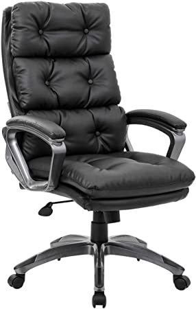 AC Pacific Executive Office Chair, Black