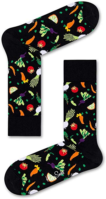 Happy Socks, Colorful Premium Cotton Gift Box 3 Pack Socks for Men and Women