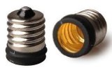 3 Pack Grimaldi Lighting E17 to E12 Bulb Adapter Use This Adapter to Plug an E12 CandleCandelabra Based Bulb Into an E17 Light Fixture Maximum Wattage Is 75W