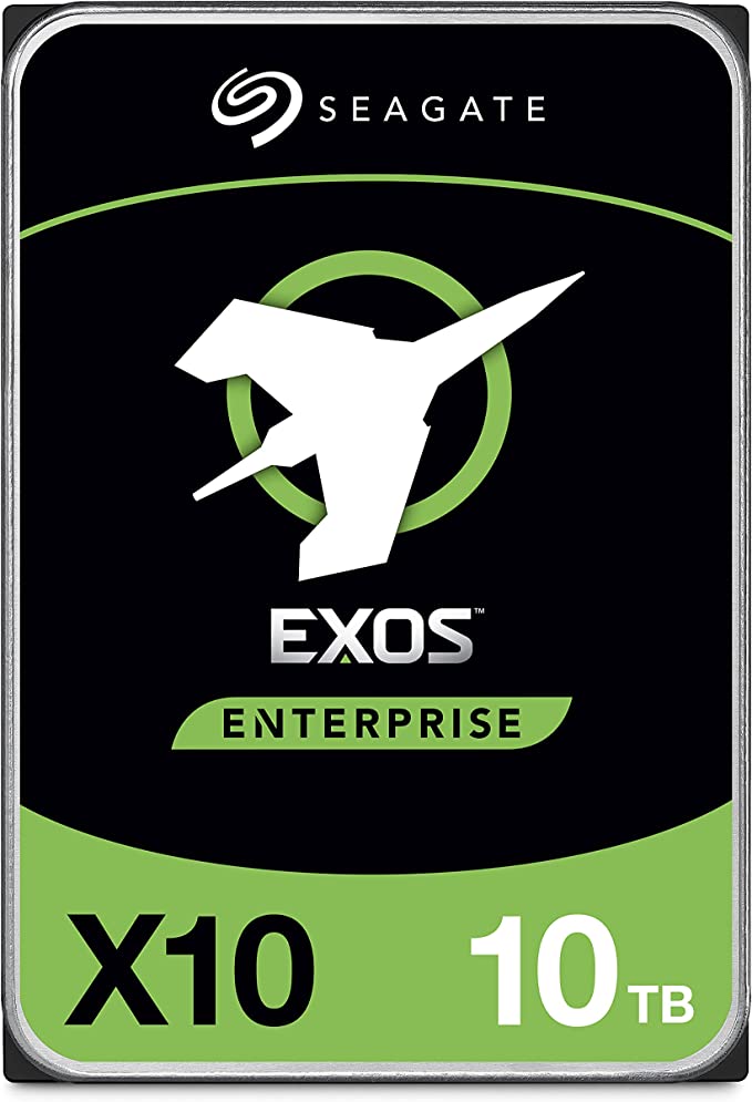 Seagate Exos X10 Enterprise Hard Drive ST10000NM0096 10 TB - SAS 12Gb/s