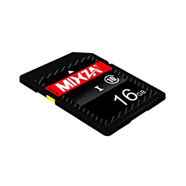 SD Card MIXZA 16GB Class 10 SDXC Flash Memory Card For Camcorder and DSLR Camera