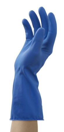 Mr Clean 243055 Satin Touch Latex-Free Reusable Nitrile Gloves Medium 1 Pair