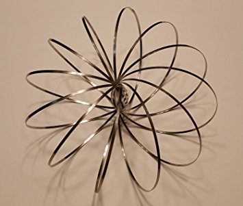 Flow Ring - Kenetic Spring Toy - 3D Sculpture Ring
